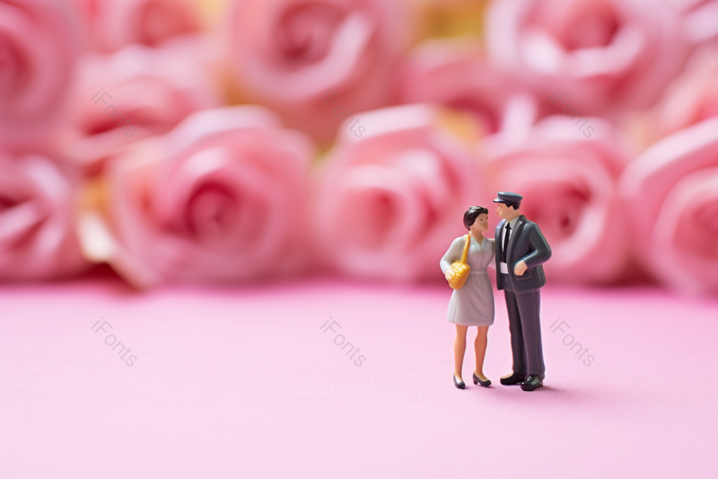 情人节七夕节日小人情侣模型,高清,摄影图,摄影图片,图片大全,摄影图免费下载